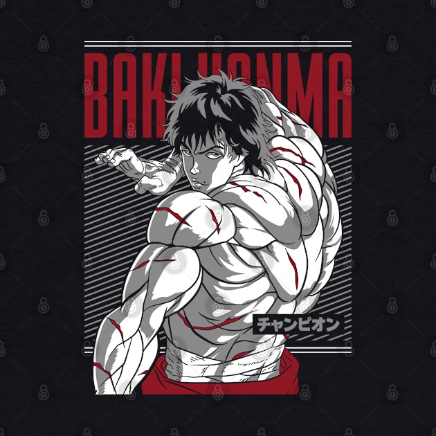 Baki Hanma by WzaelArt